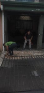 Cambio de tubo de portón corredizo por óxido